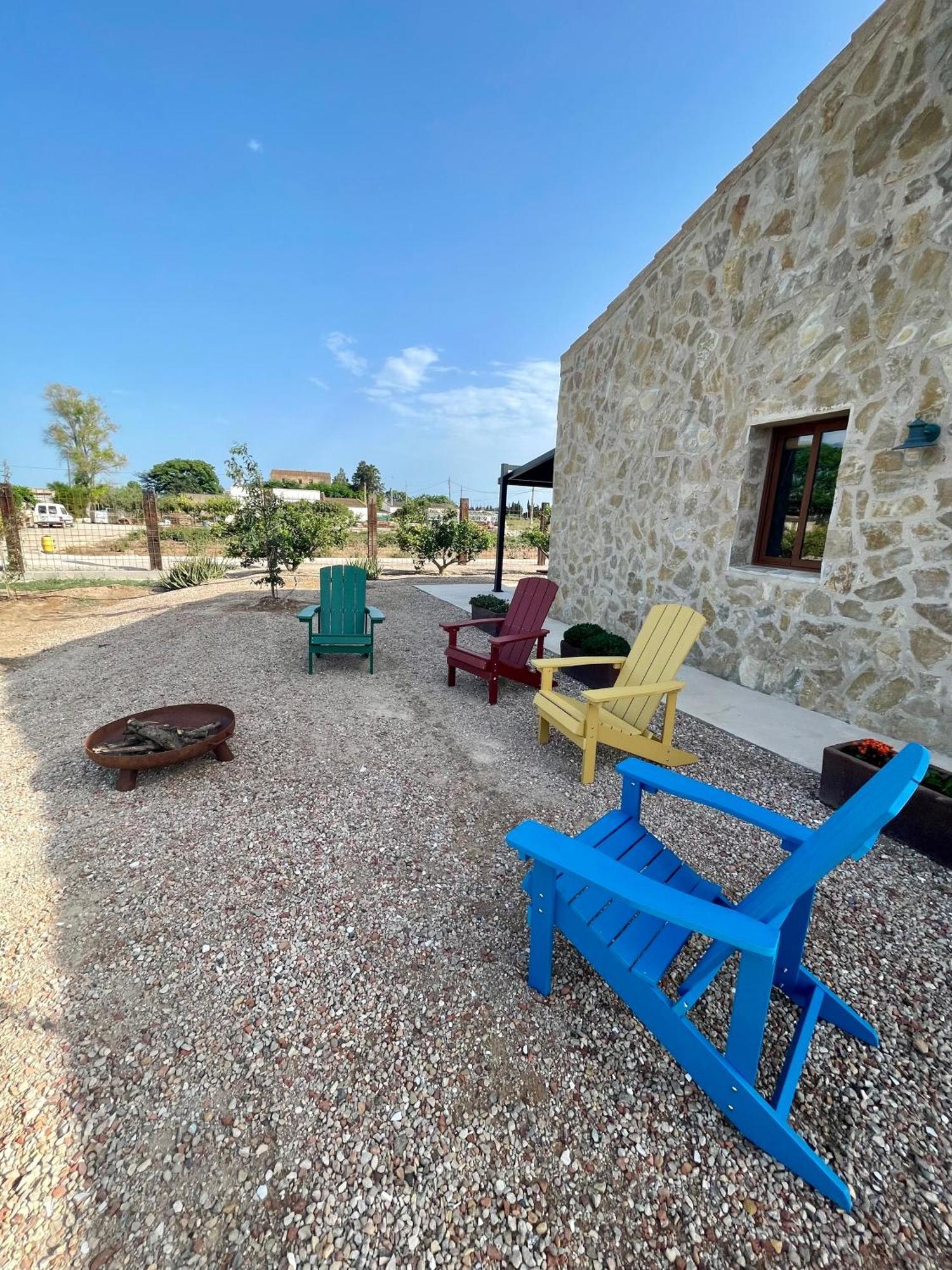 Mas De Melonet Delta Del Ebro Villa L'Aldea Exteriör bild